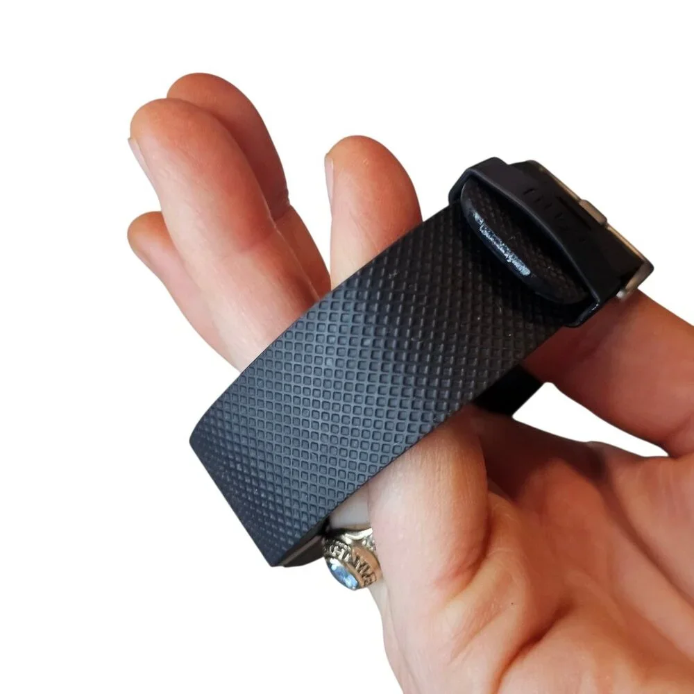 Fitbit Charge HR Wireless Activity Wristband‎ - Size Large - Black UNTESTED